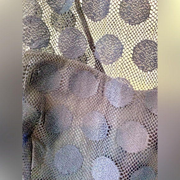 NWT - Betsey Johnson Navy polka dot dress - Picture 3 of 4